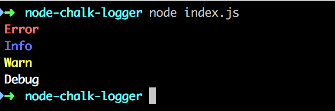 image Chalk logging