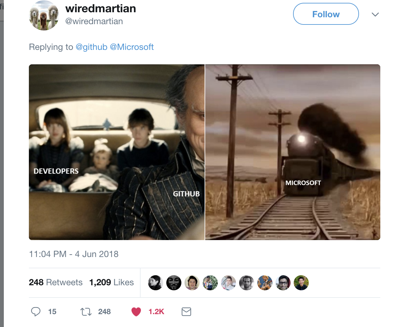 ‘Heading for the trainwreck - Zoomed In’ ‘Heading for the trainwreck - Zoomed In