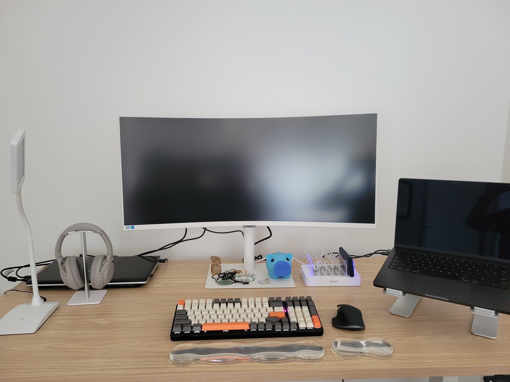 My new ultra wide curved monitor improved WFH setup My new ultra wide curved monitor improved WFH setup