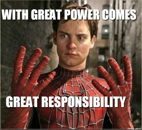 Spiderman dilemma Spiderman dilemma